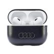 Audi Leather Big Logo AirPods Pro 2 AU-APP2-GT/D3-BK tok, fekete