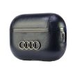 Audi Leather Big Logo AirPods Pro 2 AU-APP2-GT/D3-BK tok, fekete