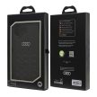 Audi Synthetic Leather iPhone 16 Plus 6.7" tok, fekete AU-TPUPCIP16M-GT/D2-BK