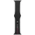 Audi Sport Red Logo Silicone Watch óraszíj Apple Watch 40/ 41/ 42 mm, fekete