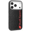 Audi R8 tok, carbon fekete MagSafe Case iPhone 17 Pro tok, fekete