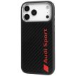 Audi R8 tok, carbon fekete MagSafe Case iPhone 17 Pro Max tok, fekete