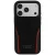Audi R8 Genuine Leather MagSafe iPhone 18 Pro / 17 Pro (AU-TPUPCMIP18P-R8/D3-RD) tok, fekete-piros