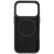 Audi R8 Genuine Leather MagSafe iPhone 18 Pro / 17 Pro (AU-TPUPCMIP18P-R8/D3-RD) tok, fekete-piros