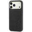 Audi TT Synthetic Leather MagSafe iPhone 18 Pro Max / 17 Pro Max (AU-TPUPCMIP18PM-TT/D1-BK) tok, fekete