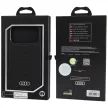 Audi GT Synthetic Leather MagSafe iPhone 18 Pro Max / 17 Pro Max (AU-TPUPCMIP18PM-GT/D3-BK) tok, fekete
