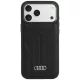 Audi Synthetic Leather MagSafe iPhone 18 Pro Max / 17 Pro Max (AU-TPUPCMIP18PM-Q5/D1-BK) tok, fekete