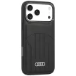 Audi Synthetic Leather MagSafe iPhone 18 Pro Max / 17 Pro Max (AU-TPUPCMIP18PM-Q5/D1-BK) tok, fekete