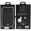 Audi Synthetic Leather MagSafe iPhone 18 Pro Max / 17 Pro Max (AU-TPUPCMIP18PM-Q5/D1-BK) tok, fekete