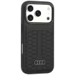 Audi Leather MagSafe iPhone 18 Pro / 17 Pro (AU-TPUPCMIP18P-A3/D2-BK) tok, fekete