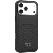Audi Leather MagSafe iPhone 18 Pro Max / 17 Pro Max (AU-TPUPCMIP18PM-A3/D2-BK) tok, fekete