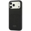Audi Leather MagSafe iPhone 18 Pro Max / 17 Pro Max (AU-TPUPCMIP18PM-A3/D2-BK) tok, fekete