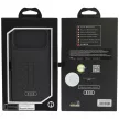Audi Leather MagSafe iPhone 18 Pro Max / 17 Pro Max (AU-TPUPCMIP18PM-A3/D2-BK) tok, fekete