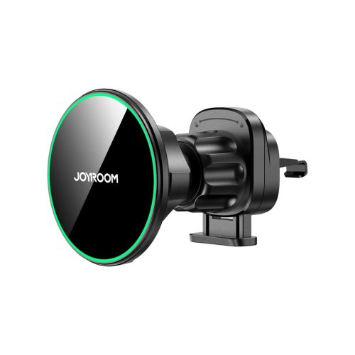 Joyroom JR-ZS412 holder with Qi2 15W charger, car, for air vent, fekete