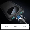 Powerbank Joyroom JR-PBF12 10000mAh 2.4A 2x USB-A 1x USB-C, fekete