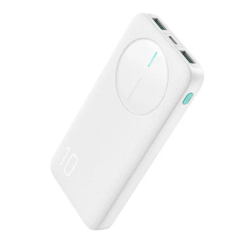 Powerbank Joyroom JR-PBF12 10000mAh 2.4A 2x USB-A 1x USB-C, fehér