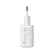Joyroom JR-TCF21 hálózati töltő USB-C / USB-A 20W PD / QC 3.0, fehér