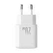 Joyroom JR-TCF12 hálózati töltő 2x USB-C 20W PD / QC 3.0, fehér