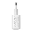 Joyroom JR-TCF12 hálózati töltő 2x USB-C 20W PD / QC 3.0, fehér