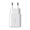 Joyroom JR-TCF12 hálózati töltő 2x USB-C 20W PD / QC 3.0, fehér