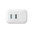 Joyroom JR-TCF12 hálózati töltő 2x USB-C 20W PD / QC 3.0, fehér