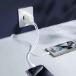Joyroom JR-TCF12 hálózati töltő 2x USB-C 20W PD / QC 3.0, fehér