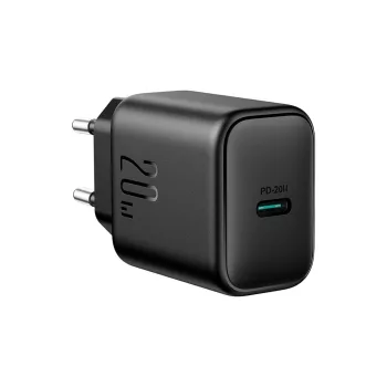 Joyroom JR-TCF20 USB-C PD 20W hálózati töltő, fekete