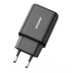Joyroom JR-TCF23 USB-C 25W SFC / PPS / PD hálózati töltő, fekete