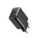 Joyroom JR-TCF13 hálózati töltő USB-C / USB-A 25W SFC / PPS / PD, fekete