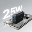 Joyroom JR-TCF13 hálózati töltő USB-C / USB-A 25W SFC / PPS / PD, fekete