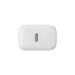 Joyroom JR-TCF20 USB-C PD 20W hálózati töltő, fehér + USB-C / Lightning kábel 1m