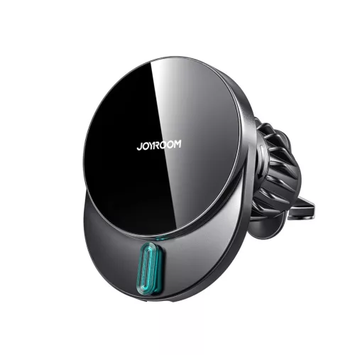 Joyroom JR-ZS409 MagSafe autós tartó tartó 15W induktív töltővel autós szellőzőre - fekete