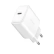 Joyroom JR-TCF24 USB-C PD 30W QC SFC hálózati töltő, fehér + 1m USB-C kábel