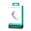 Joyroom JR-TCF15 hálózati töltő USB-C / USB-A 30W, fehér