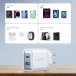 Joyroom JR-TCF15 hálózati töltő USB-C / USB-A 30W, fehér