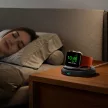 Joyroom JR-W12 foldable vezeték nélküli töltő Apple Watch, fekete
