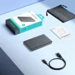 Powerbank Joyroom JR-PBM08 Pro 10000mAh Magsafe vezeték nélküli töltés funkció, szürke