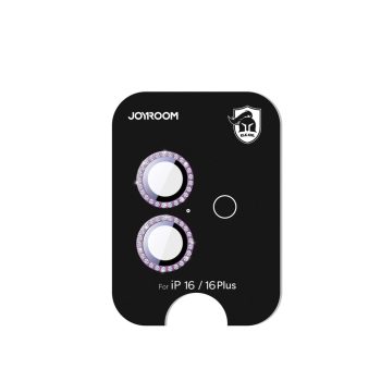   Joyroom JR-MSJ0275 protective glass iPhone 16/16 Plus lenses kameravédő, rózsaszín