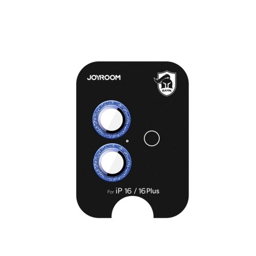 Joyroom JR-MSF0300 protective glass iPhone 16/16 Plus lenses kameravédő, kék
