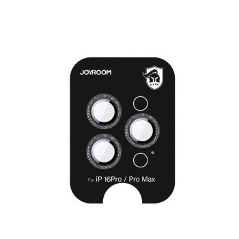   Joyroom JR-MSF0303 Glass Screen Protector iPhone 16 Pro/16 Pro Max Lenses kameravédő fekete
