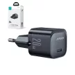 Joyroom Mini hálózati töltő USB C 20W PD JR-TCF02, fekete