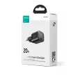 Joyroom Mini hálózati töltő USB C 20W PD JR-TCF02, fekete
