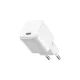 Joyroom JR-TCG15 Mini 30W GaN USB-C hálózati töltő, fehér