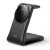 Joyroom JR-W15 vezeték nélküli töltő 3 in 1 Charging Station with MagSafe, fekete