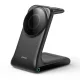 Joyroom JR-W15 vezeték nélküli töltő 3 in 1 Charging Station with MagSafe, fekete