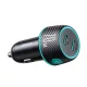 Joyroom 2x USB C 70W autós töltő LED világítással JR-CCN02, fekete