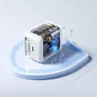 Joyroom JR-TCL06 67W GaN hálózati töltő with Built-in kihúzható USB-C kábel, fehér