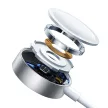 Joyroom S-IW007 3-in-1 kábel USB-A magnetic hálózati töltő - Lightning 1.2m, fehér