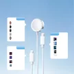 Joyroom S-IW007 3-in-1 kábel USB-A magnetic hálózati töltő - Lightning 1.2m, fehér