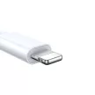 Joyroom S-IW008 3-in-1 kábel magnetic hálózati töltő USB-A - Lightning/USB-C 1.2m, fehér